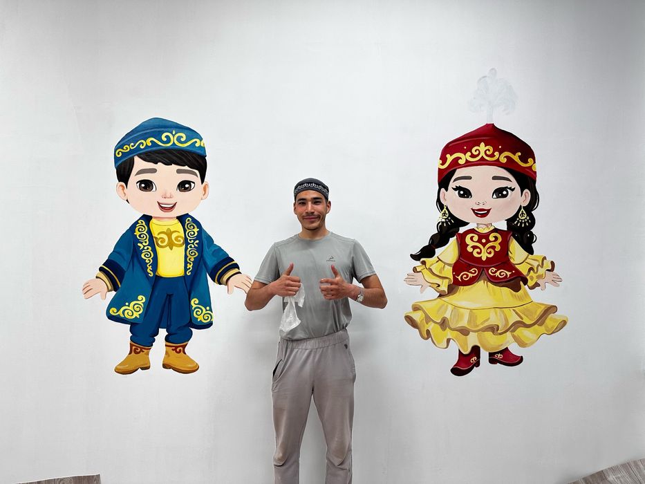 Художественная роспись Астана