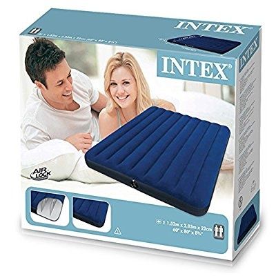 Надуваем матрак "Intex"-152x203x25 см