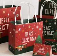 Подарочные пакеты “Merry Christmas”