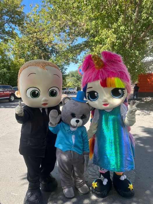 Аниматоры Босс молокососс, кукла Лол. Белый мишка, Панда