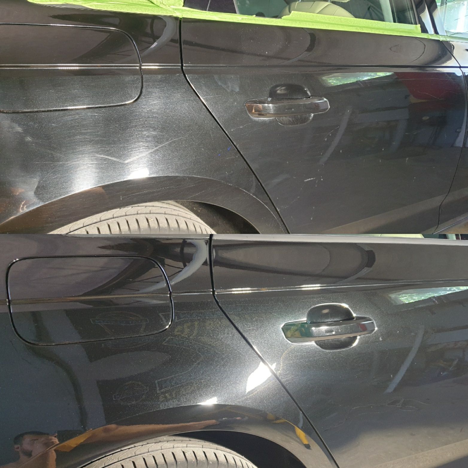 Polish auto, Corectie lac