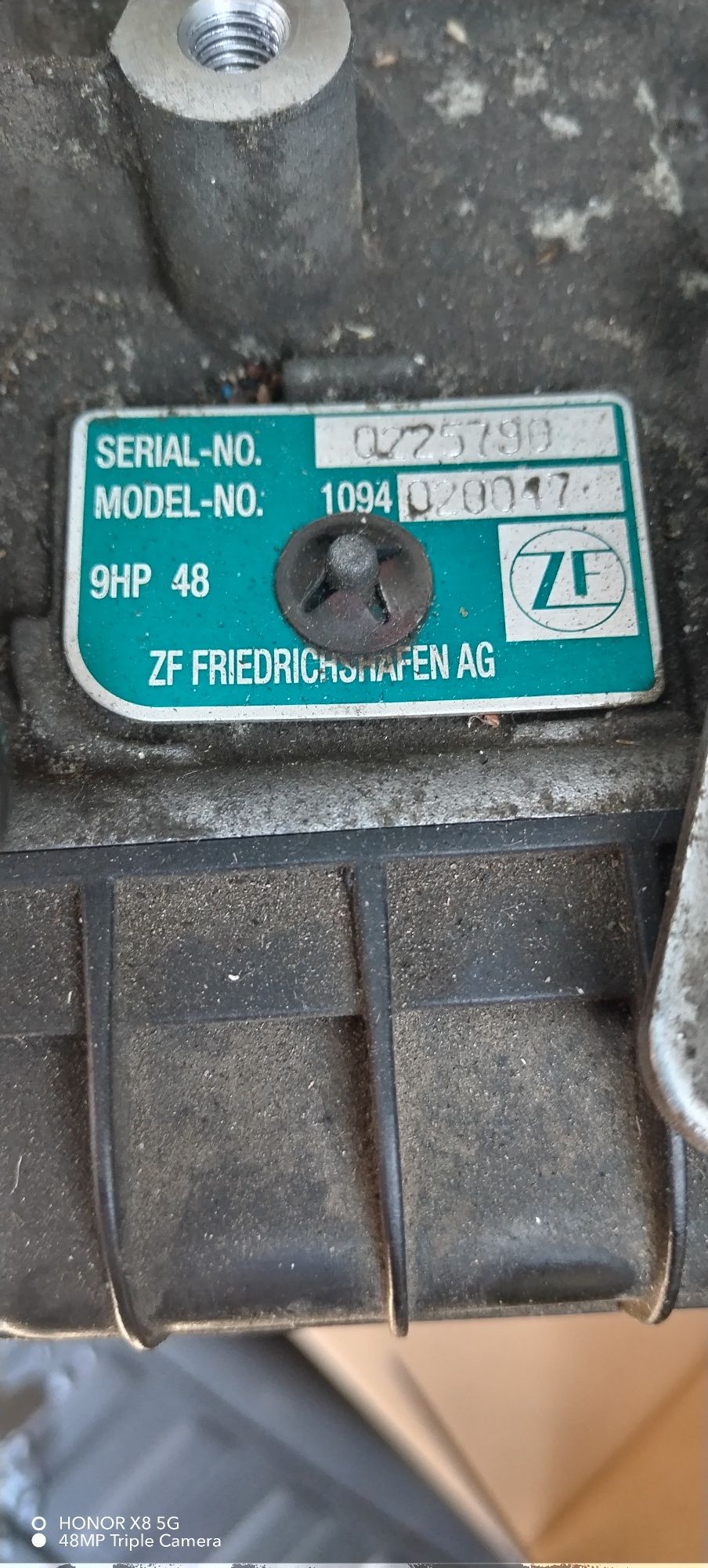 Скоростна кутия Zf9hp48