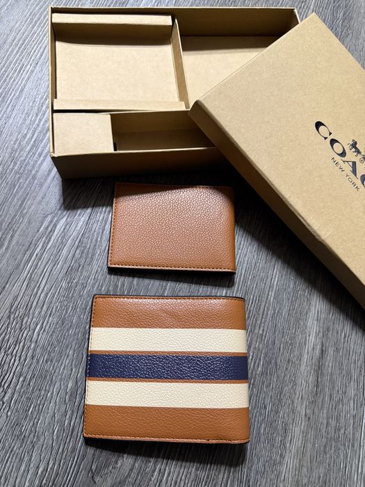 Set Portofel Coach + Cardholder nou/new