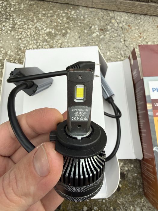 bec Led philips h7 180w nou auto