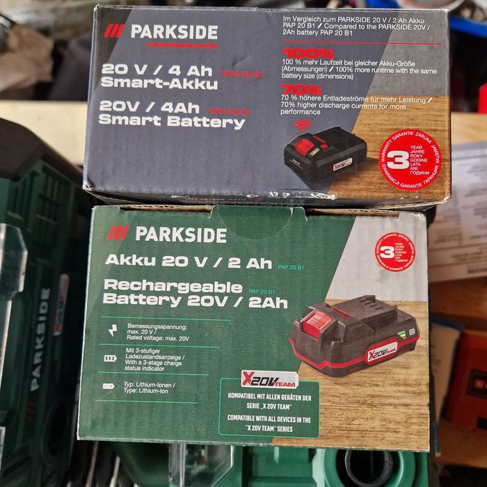 Parkside 12v 20v suflanta aer cald pistol impact performance smart