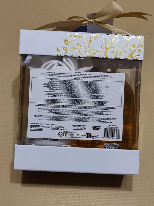 Set de baie cadou cu ulei de argan