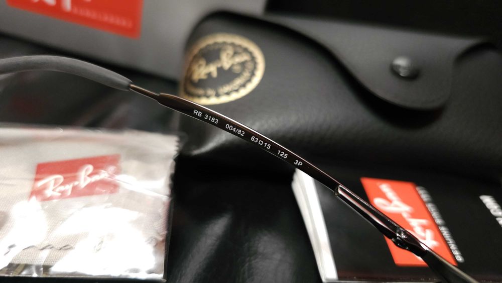 Ochelari de soare barbati Ray-Ban RB3183 004/82 Polarizati, noi