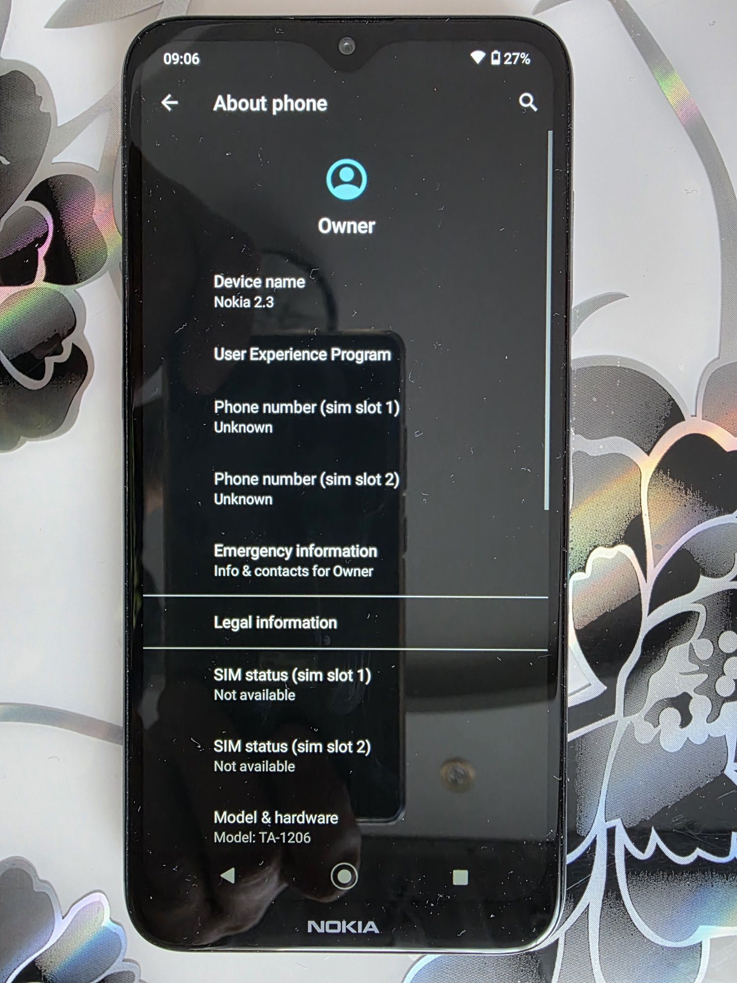 Nokia 2.3 нокиа 2.3