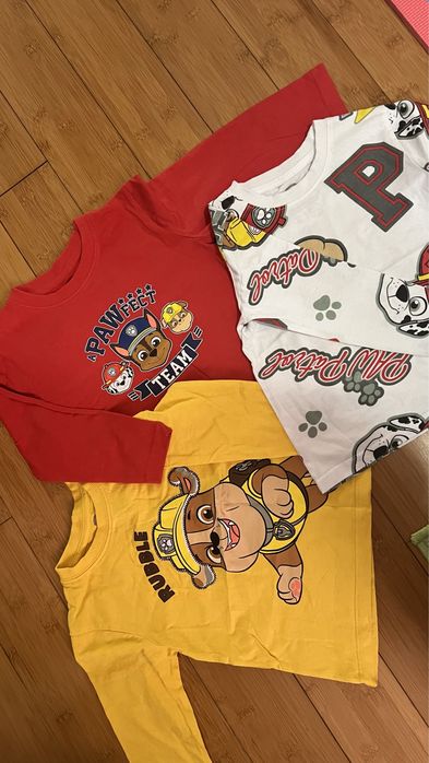 Лот 3 броя блузки Пес Патрул / Paw Patrol 98 размер