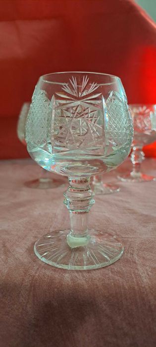 Чаши за коняк оловен кристал серия Ропотамо