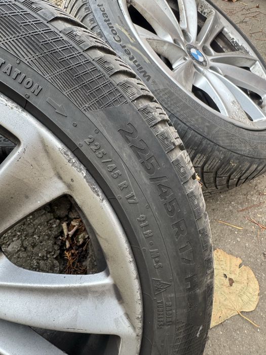 Jante Bmw cu anvelope iarna