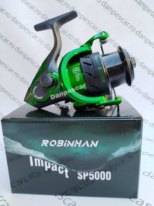 SET 4 Mulinete Feeder Robinhan IMPACT SP5000 tambur long cast 10rulmen