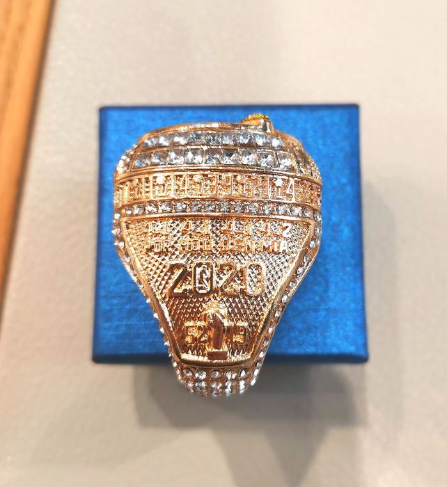Lebron James 2020 championship ring LA Lakers