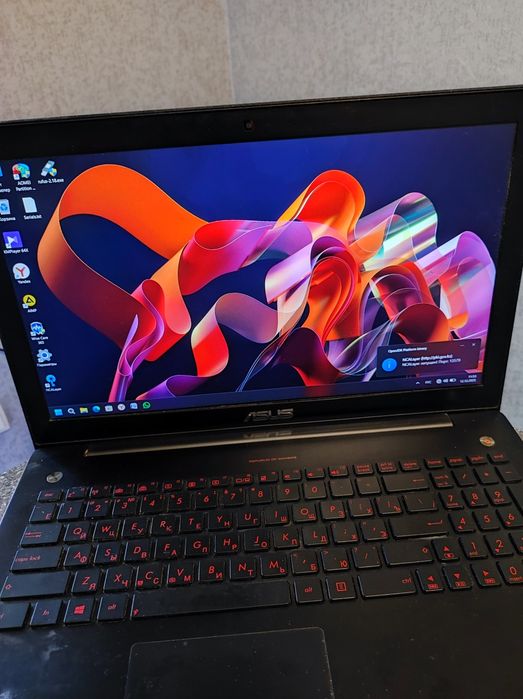 Мощный офис ультрабук Asus ROG core-i7-4710,16Гб,SSD,Geforce GTX 850