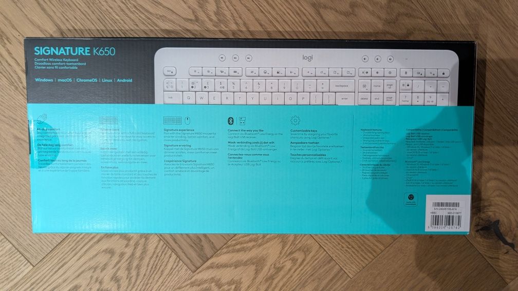 Logitech K650 - клавиатура чисто нова