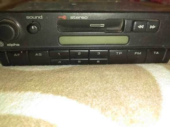 radio casetofon auto original vw