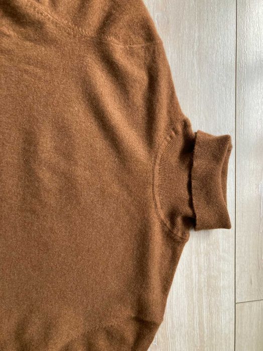 Uniqlo 100% Cashmere мъжко кашмирено поло пуловер кашмир размер XL