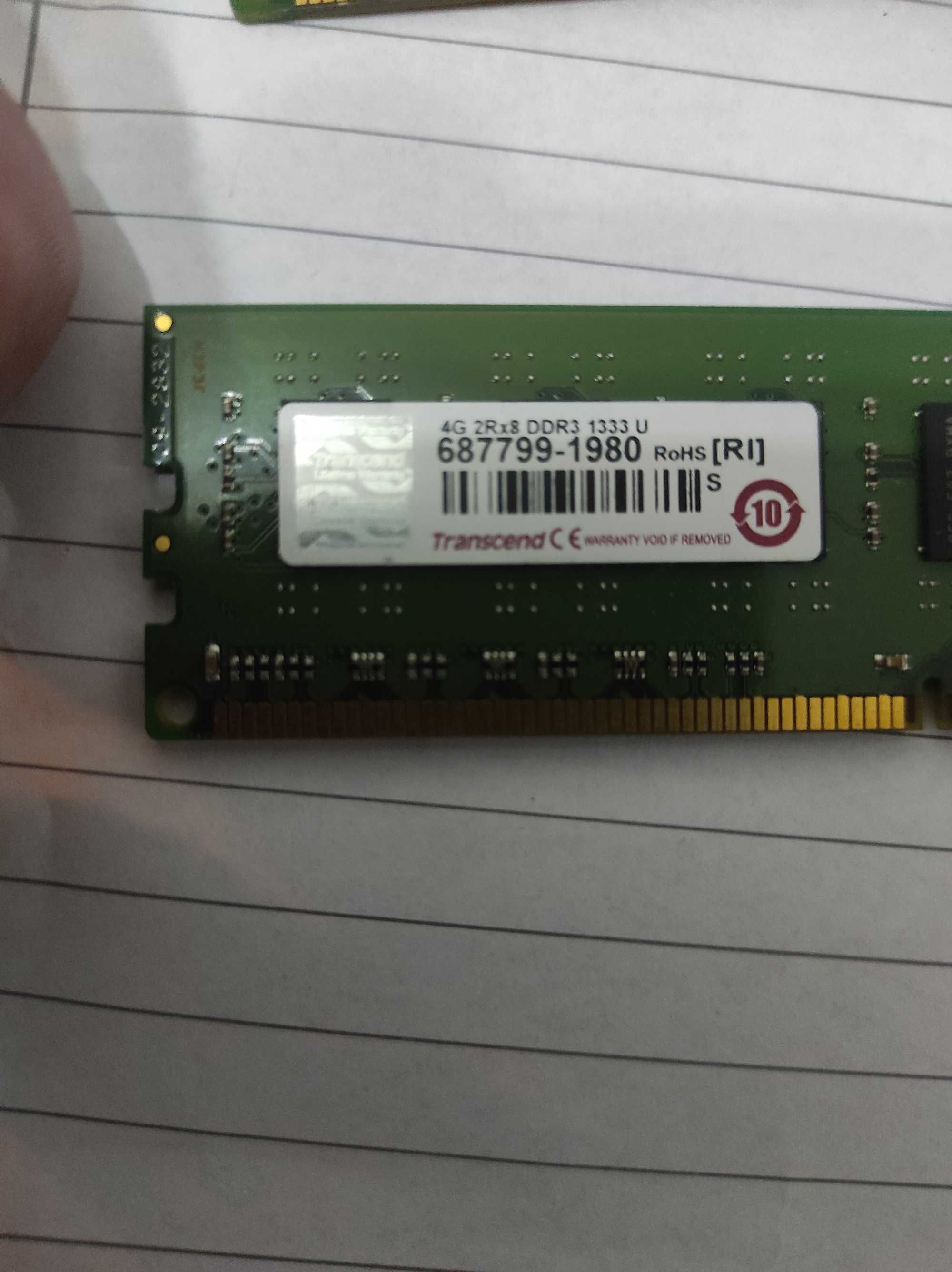 RAM DDR3 4GB памети за настолен компютър