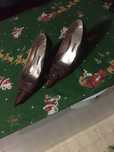 Pantofi maro din piele