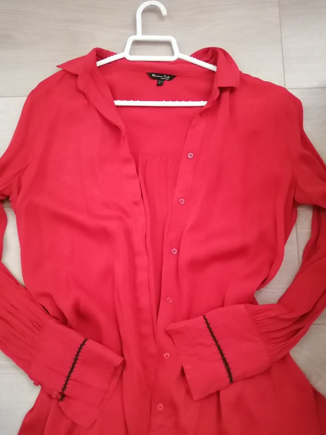 Camasa rosie Massimo dutti