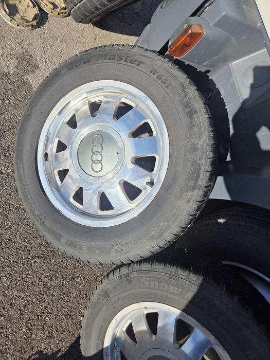 Гуми с джанти за Ауди 5*112. 195*65*15