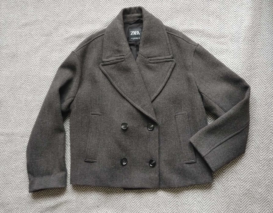 Zara късо палто размер XS