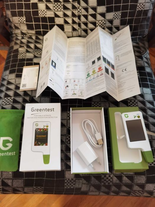 Greentest ECO 6 – Tester nitrați, apă și radiații –  folosit - ca nou!