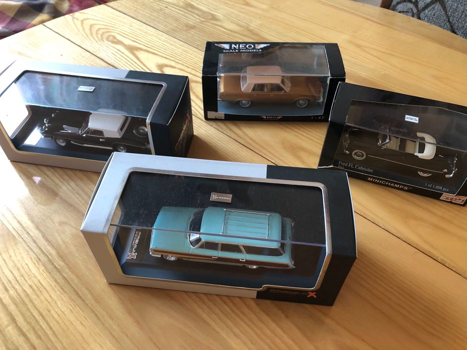 1:43 модели дайкаст minichamps premiumX Neo