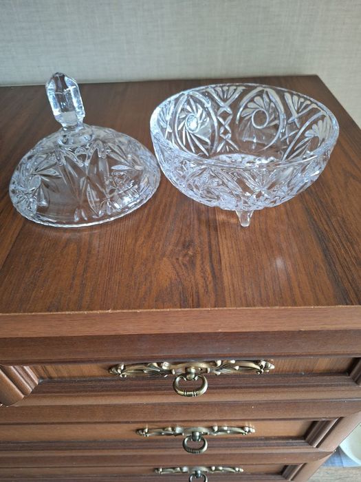 Хрусталь СССР ваза, салатницы, конфетница, ваза для фруктов