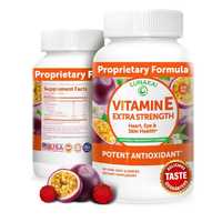 Vitamin E Gummies with Vitamin C - Tastiest Proprietary Formula - 250m