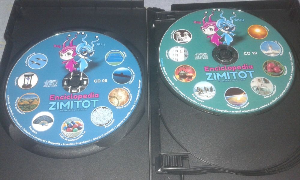 Enciclopedia Zimitot - volumul 2 - cd-uri educative 3 -10 ani
