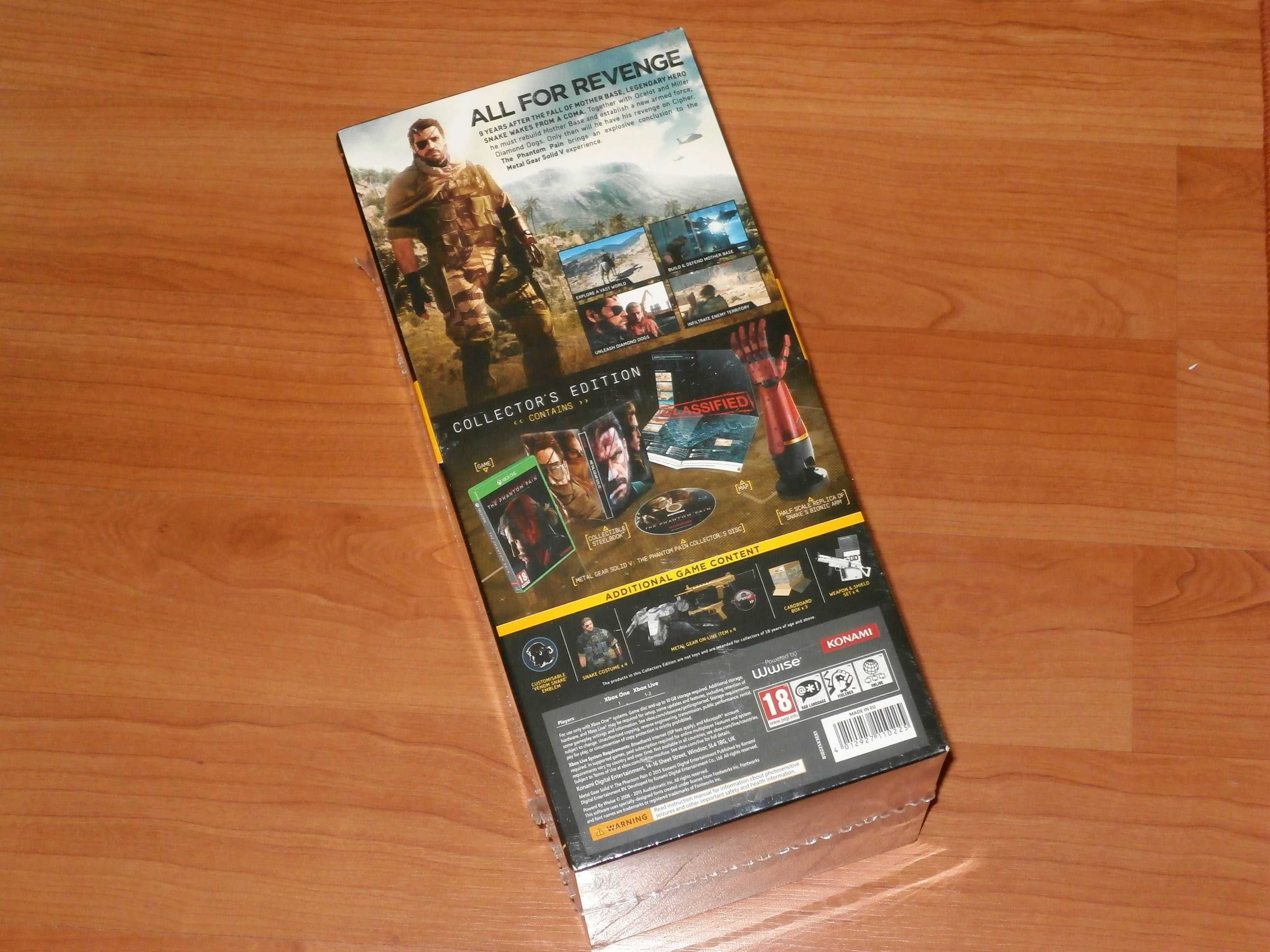 Metal Gear Solid V: The Phantom Pain Collector's Edition , de colectie