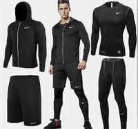 Рашгард 5в1 Nike для тренировки, спорт костюм
