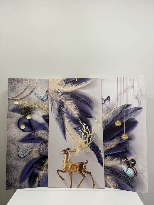 Картины модульные 3 шт