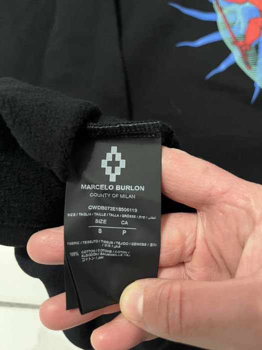 Hanorac tip rochie oversize dama , Marcelo Burlon , marime S