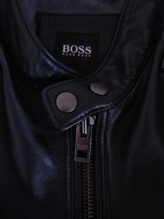 Мъжко кожено яке Hugo Boss (L)