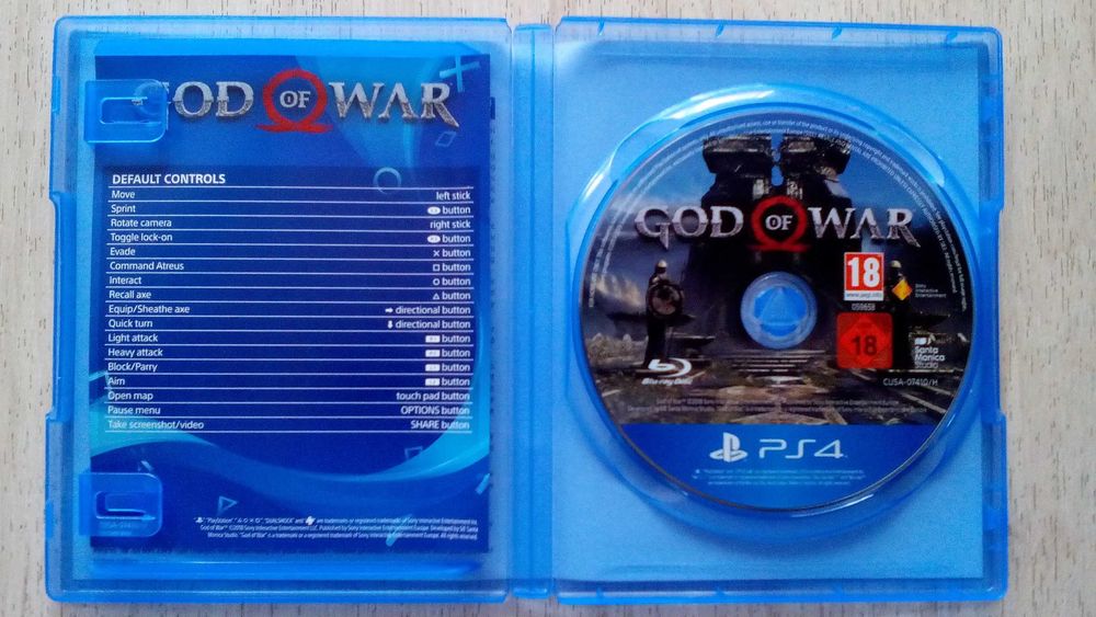 Playstation 4 PS4 игри GTA 5 и God Of War