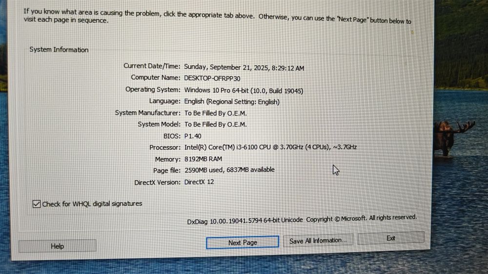 Calculator i3-6100 cu Nvidia GTX-1050