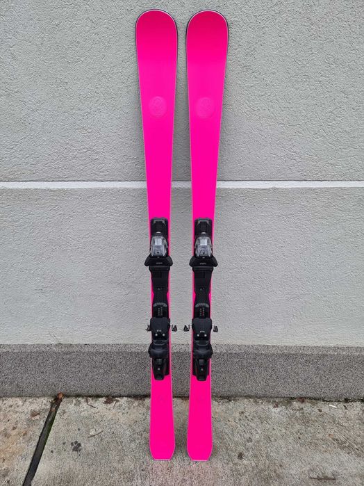 Skiuri dama AK SKI PINK POP 152 cm + legaturi Salomon Z12 GW – CA NOI!