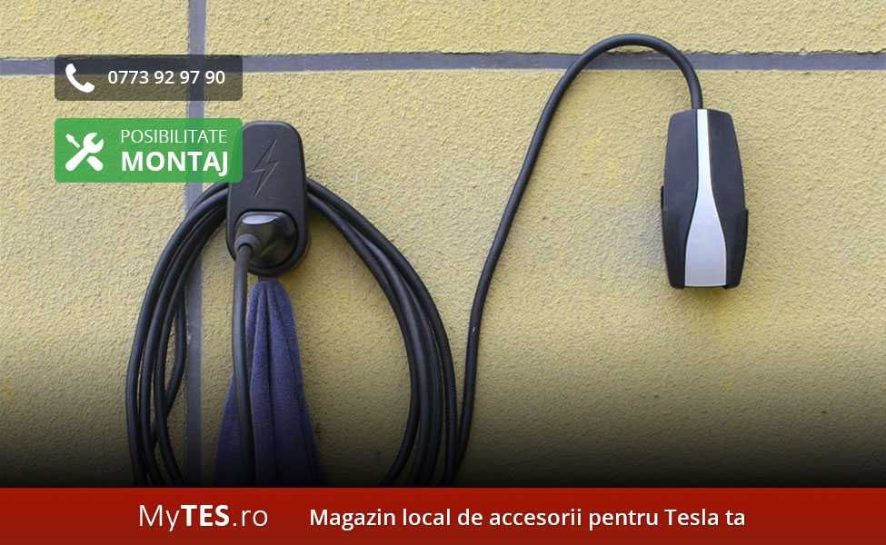 Suport perete pt mufa + cablu + statie incarcare - Tesla Model S 3 X Y