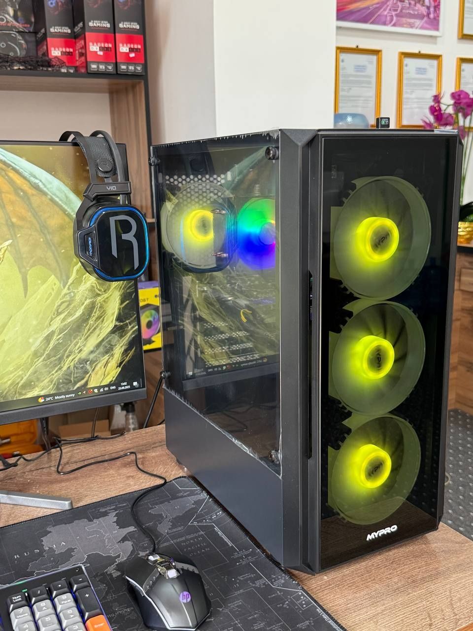 12-AVLOD toʻplam GTX1660 super 6GB videokarta bilan