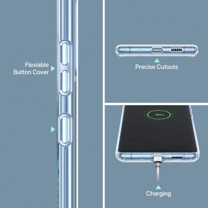 Husa Samsung Galaxy S20, Silicon TPU 2.0mm Transparenta