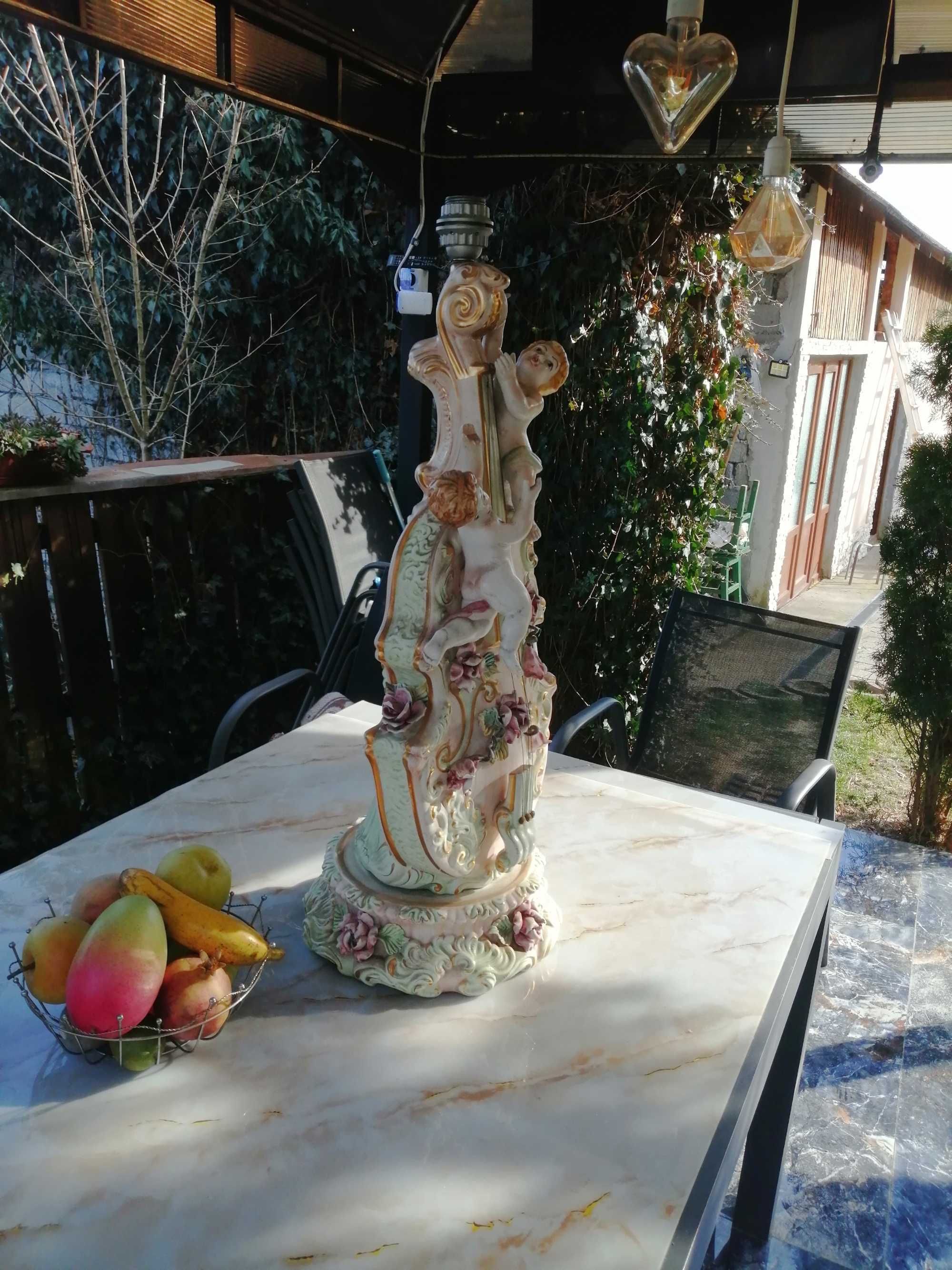 Antichitate lampa portelan Italy stare excelenta