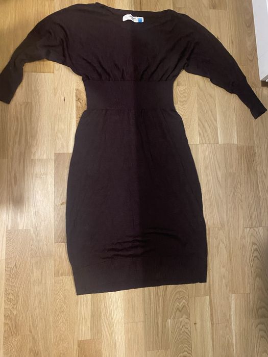 Rochie fina din lana Sparrow