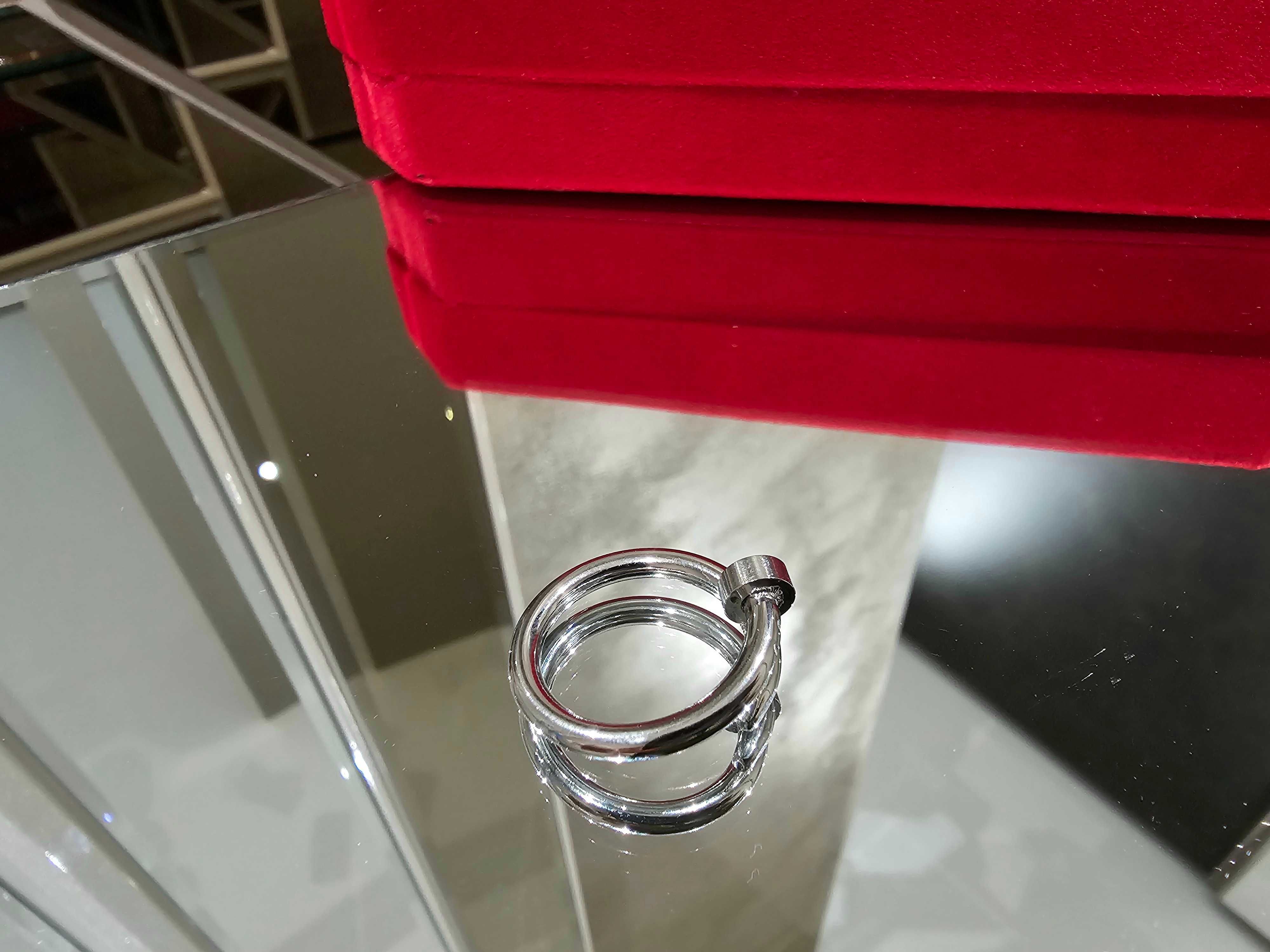 CARTIER Nail Juste un Clou Classic Silver Пръстен Пирон