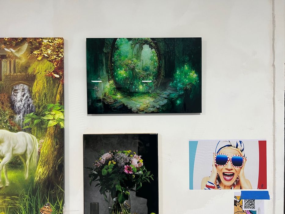 УФ печать / Баннер / Оракал / Паук, штендер / Самоклейка / Картины