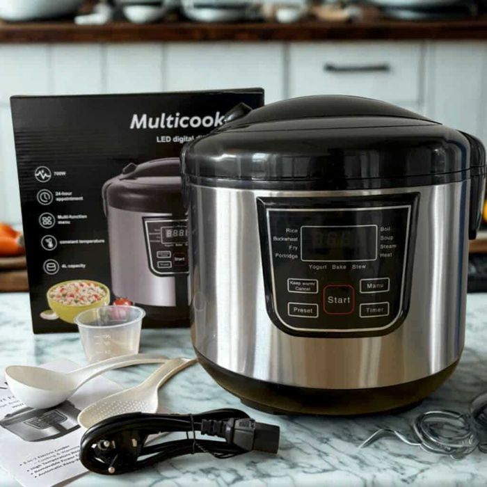 Smart Мултикукър 4L, 700W – 12 програми и таймер.