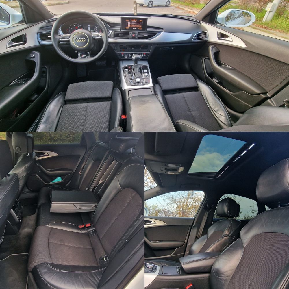 Audi A6 3xS-Line 2.0 Tdi 177Cp  EURO 5 Alb/Xenon/Trapa/Navi/Full Led