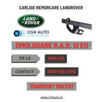 Carlige remorcare Land Rover omologate si durabile