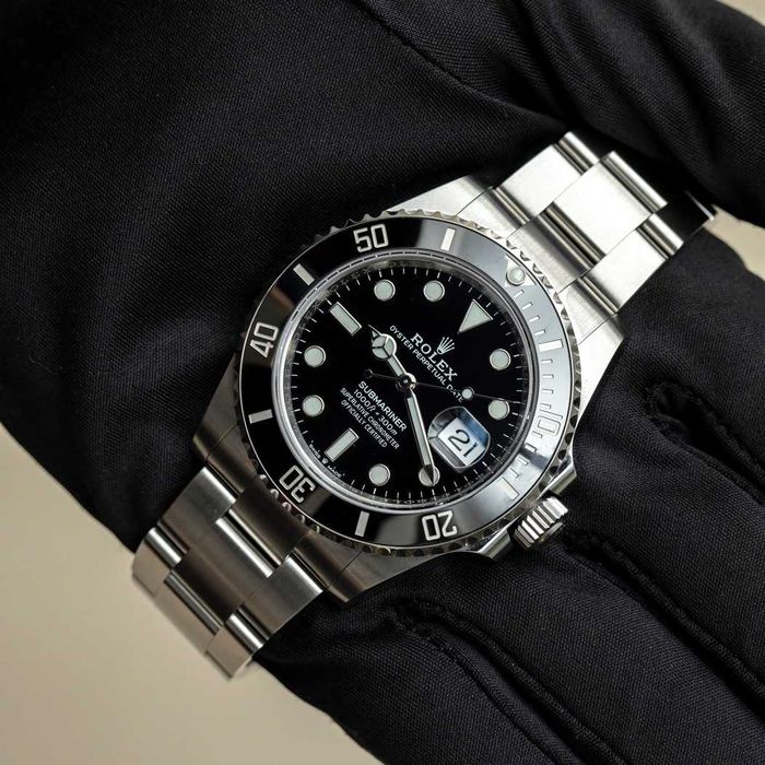 Rolex Submariner Casual-Luxury NEW Silver Black Automatic 41 mm
